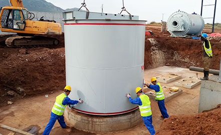 On-site installation and debugging