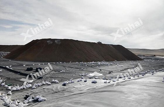 Leaching-pile Leaching-pile