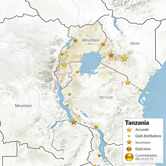 Tanzanian-gold-mine-distribution-map Tanzanian-gold-mine-distribution-map