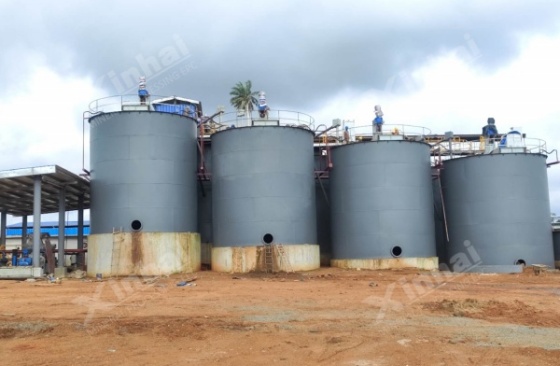 gold-tailings-leaching-tank