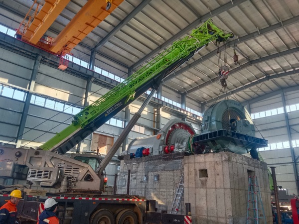 Mongolian-zinc-ballmill