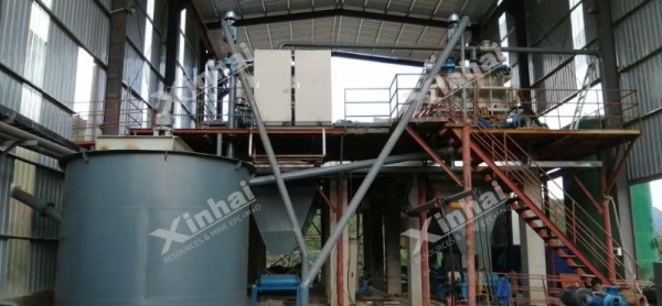 Tailings dry stacking project site